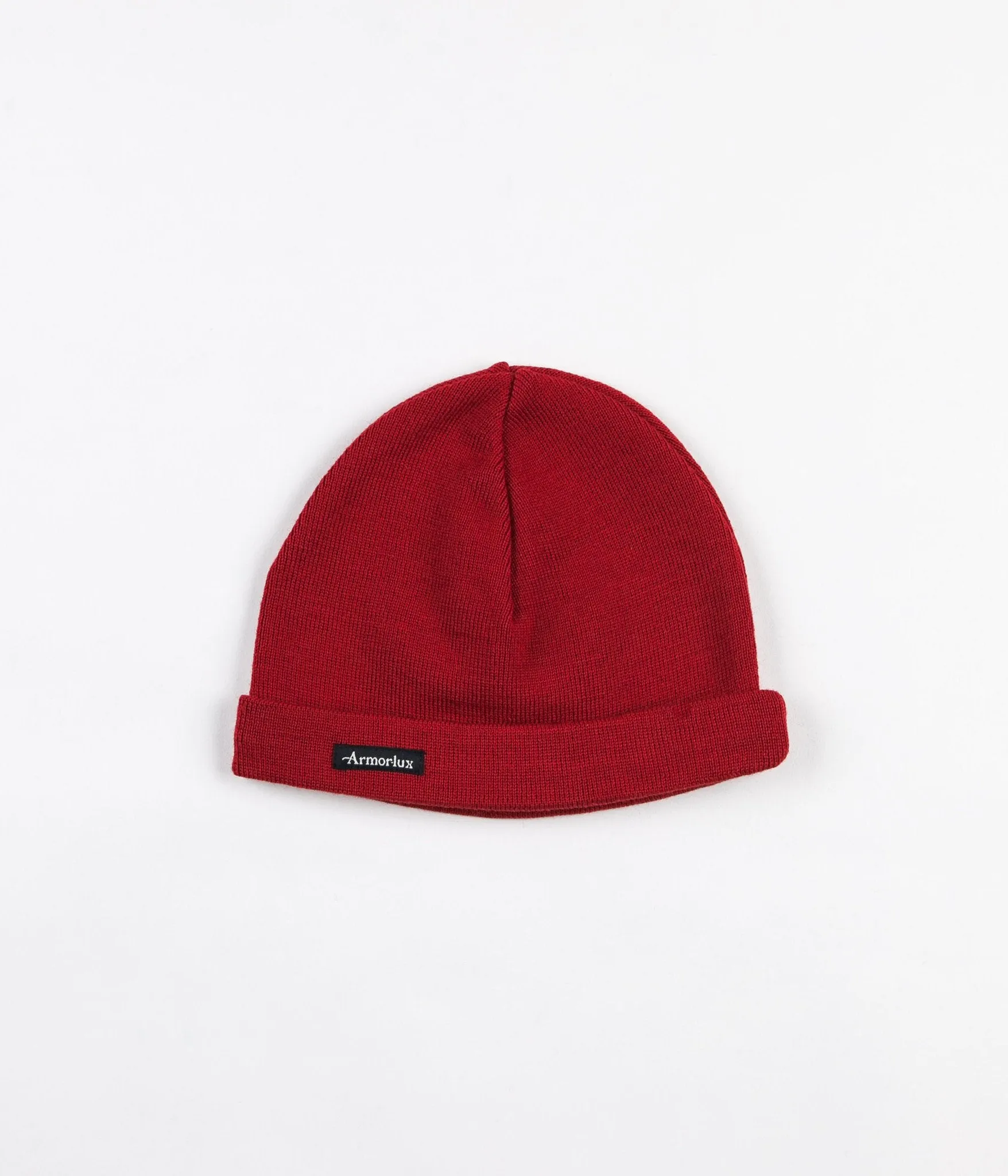 Armor Lux Plain Fisherman Beanie - Red Pepper