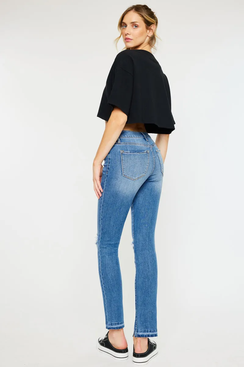 Birdy  Mid Rise Easy Skinny Jeans