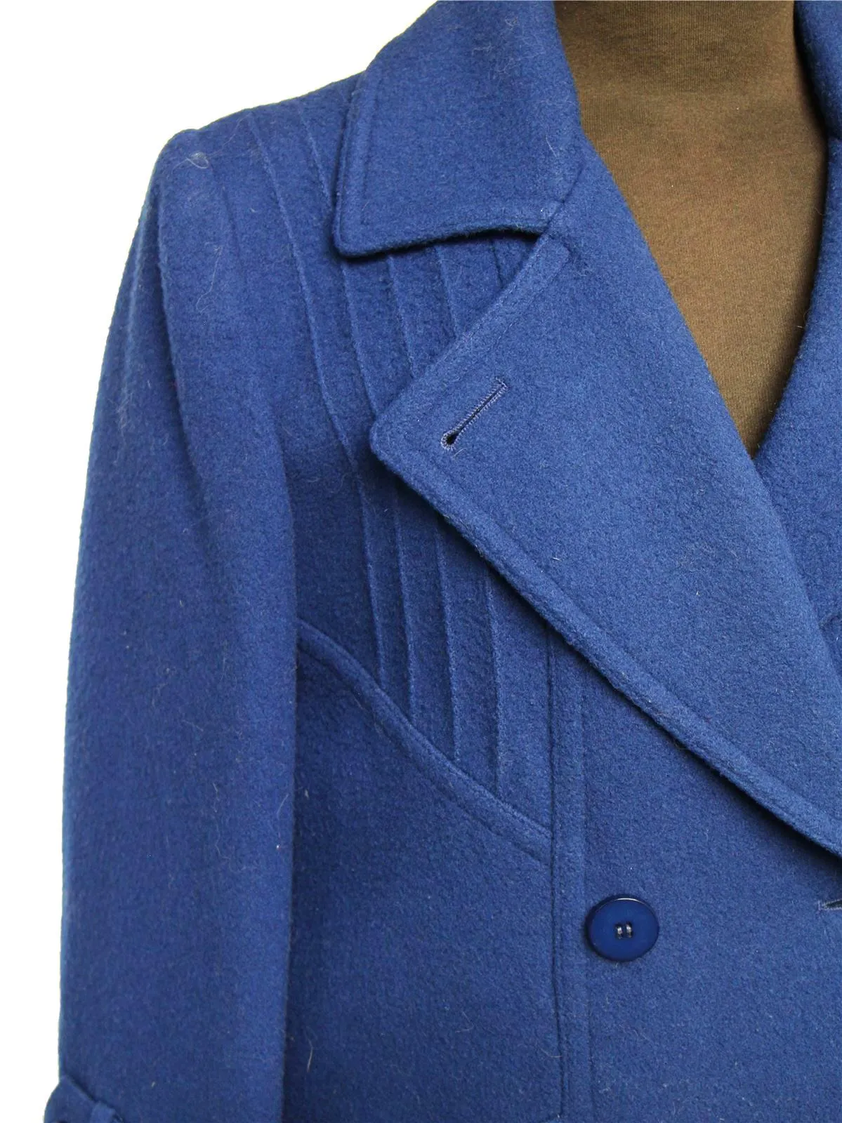 Blue Wool Windsmoor Vintage Coat