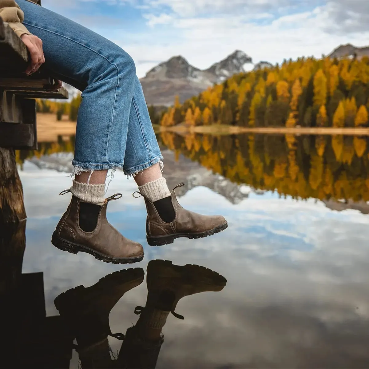 'Blundstone' Women's Chelsea Boot - Steel Grey