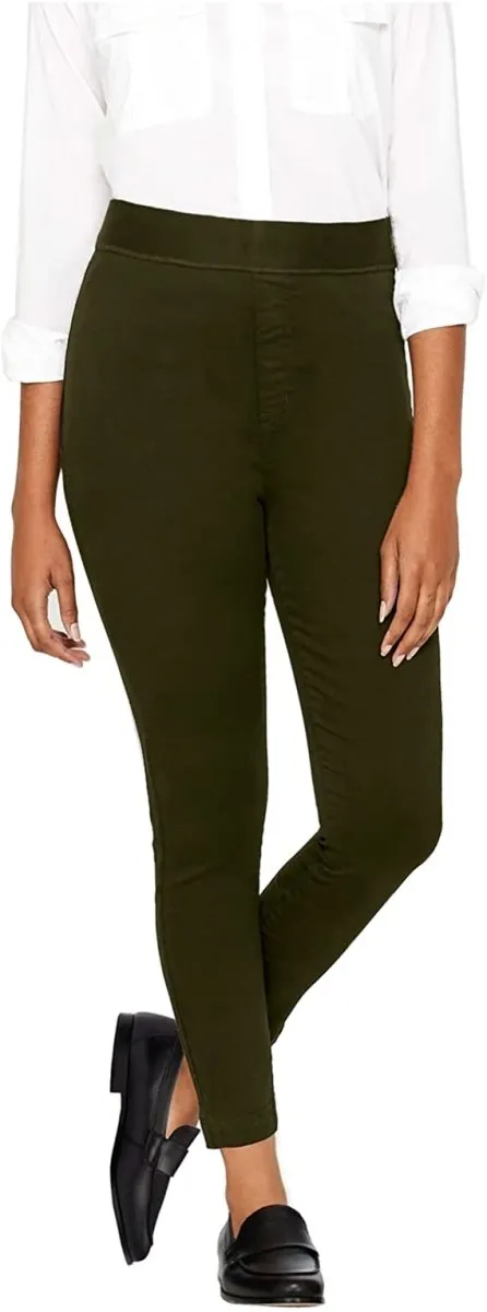 Buffalo David Bitton Women's High Rise Pull-On Stretch Skinny Blend Pant