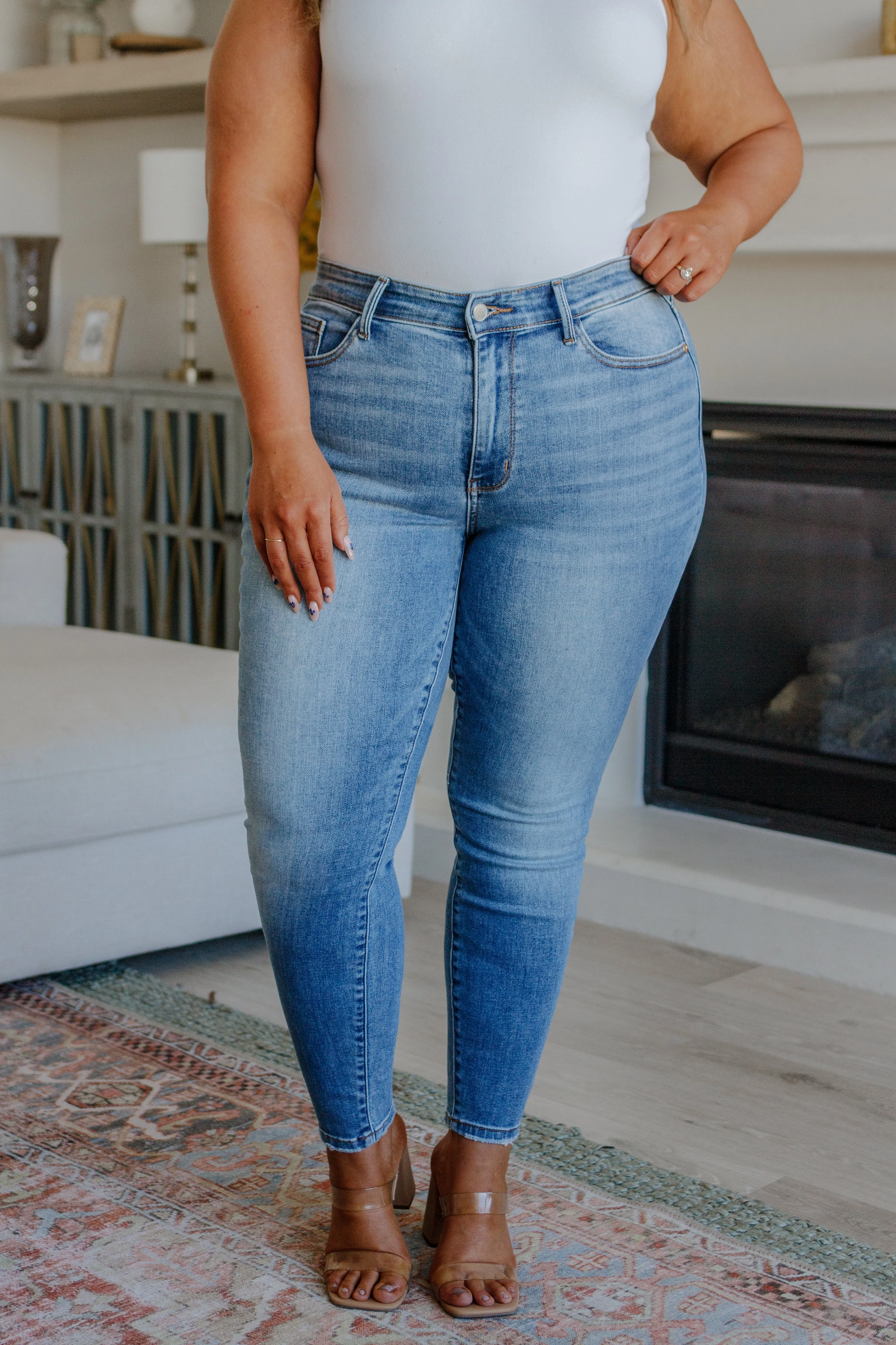 Catherine Mid Rise Vintage Skinny Jeans-- Use the code SPRINGJB for 20% off!