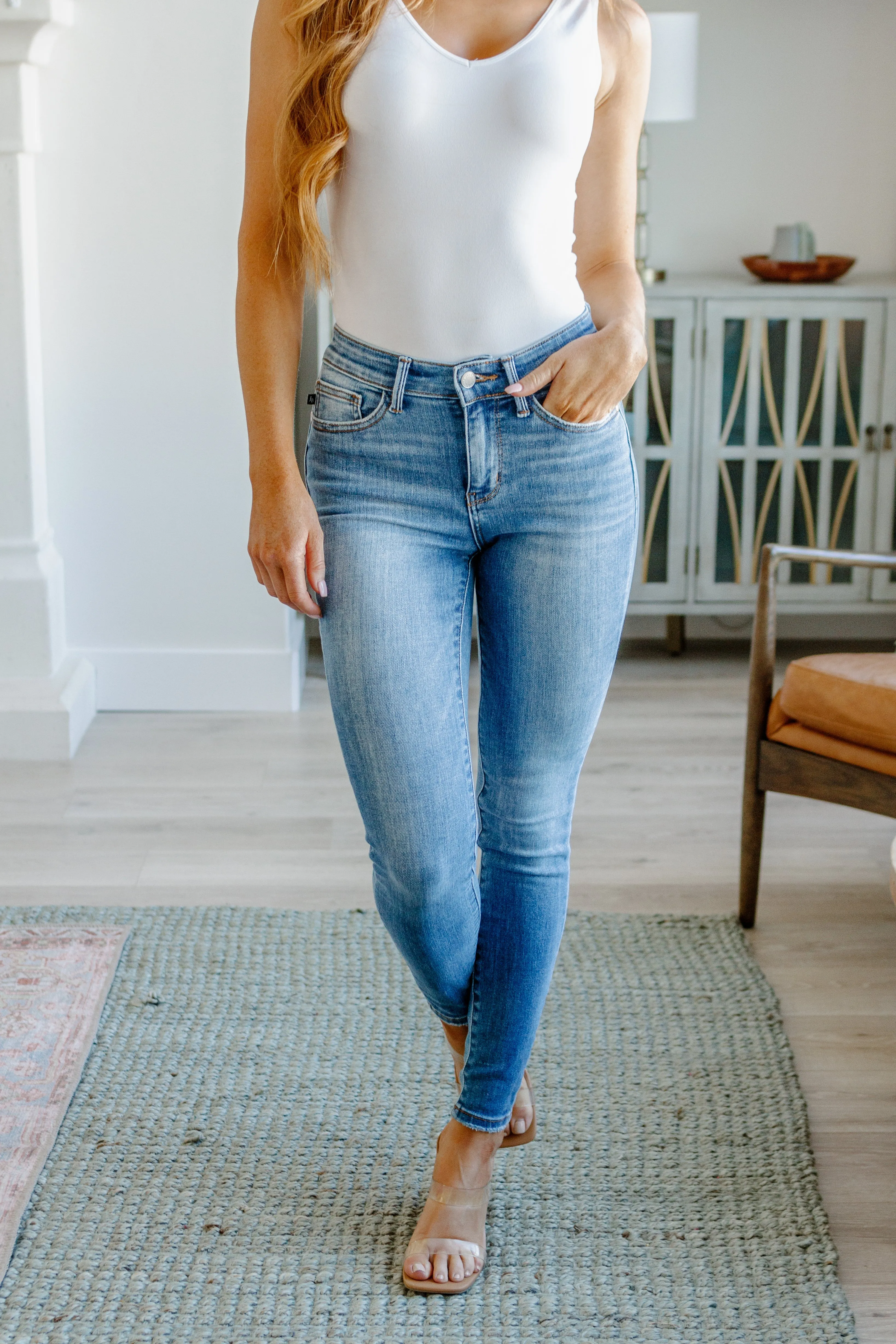 Catherine Mid Rise Vintage Skinny Jeans-- Use the code SPRINGJB for 20% off!