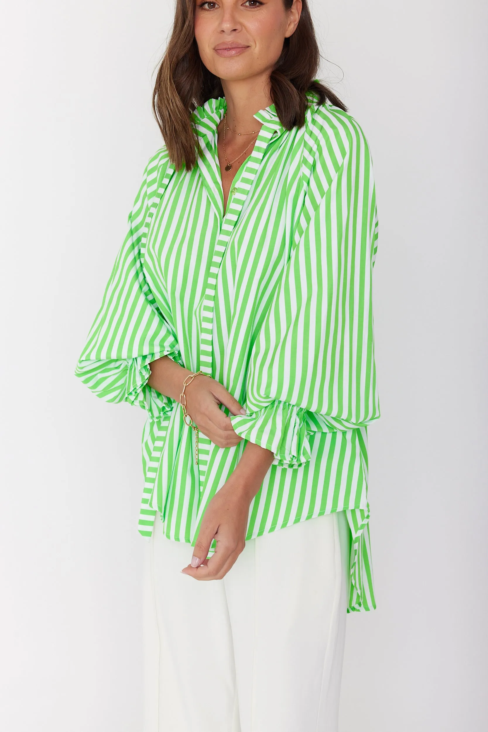 DANILL Lime Stripe