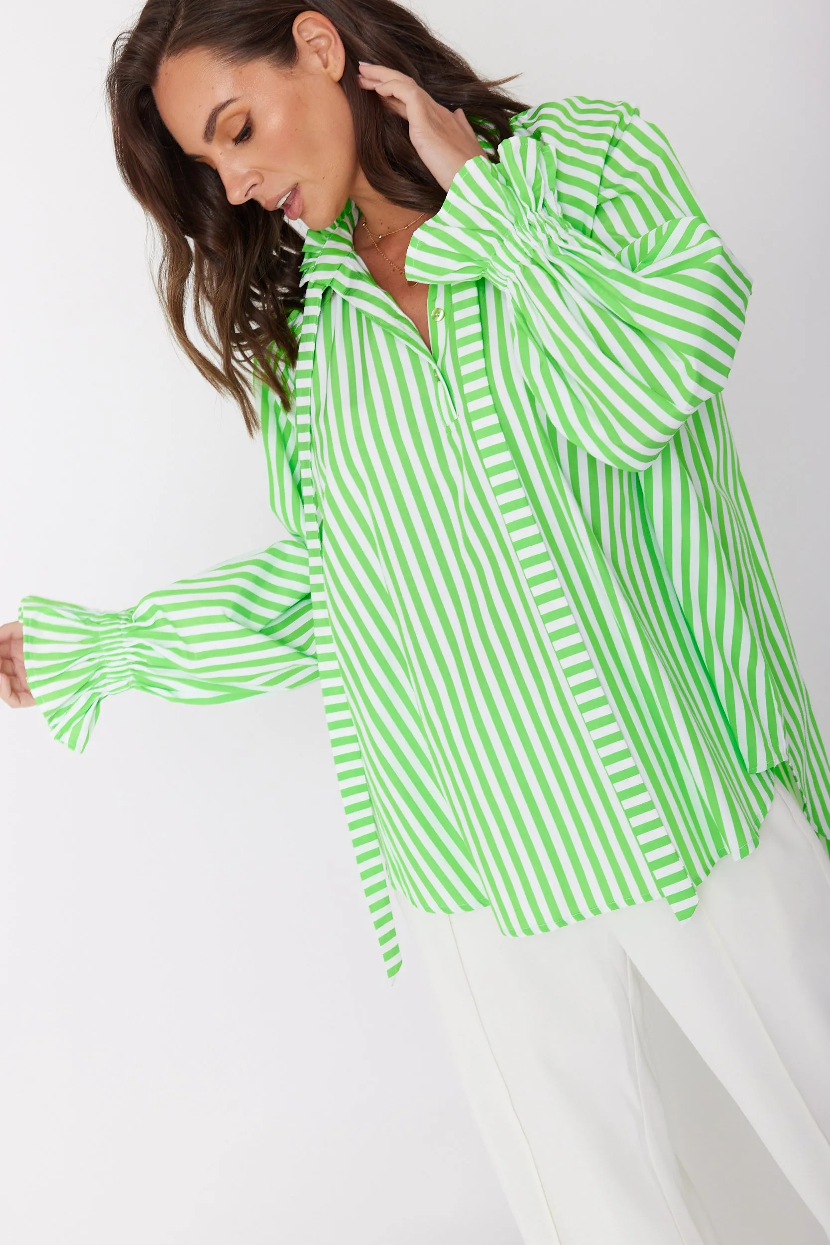 DANILL Lime Stripe