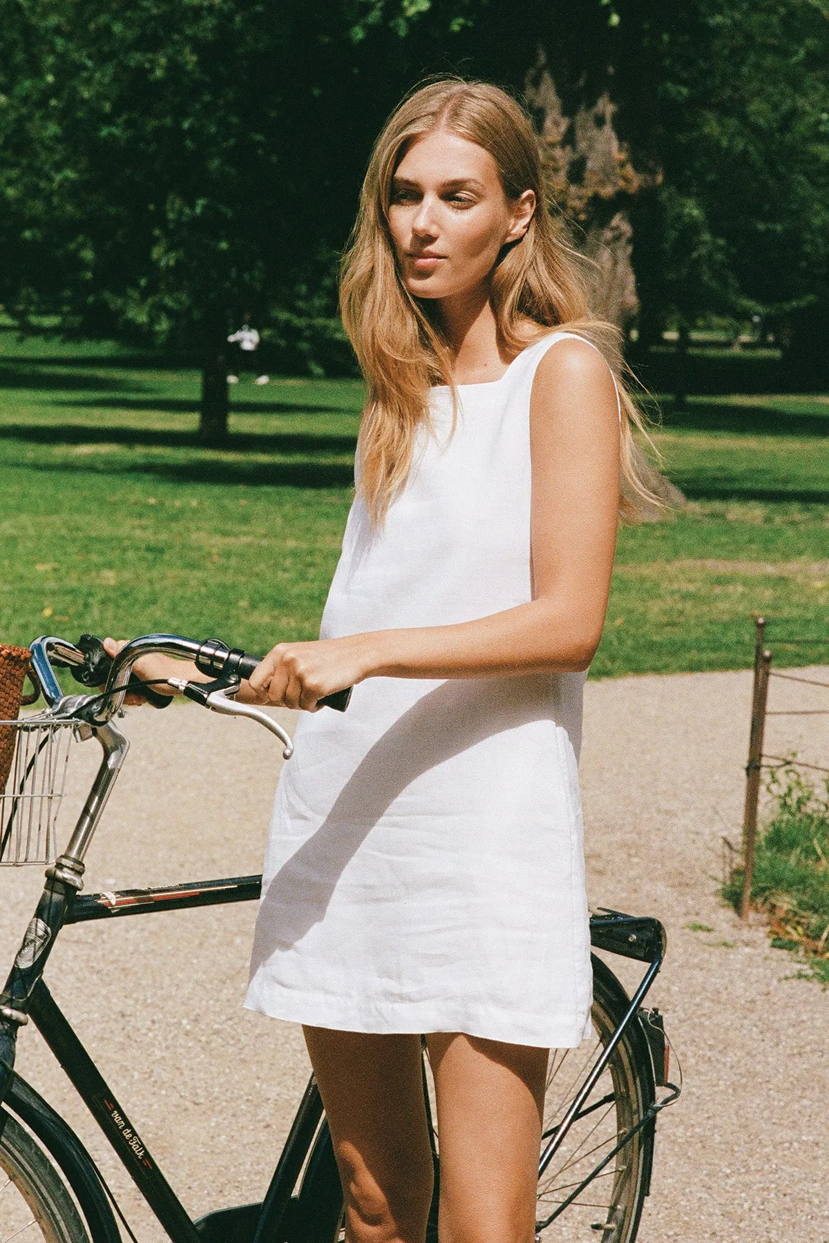 EMMA SHIFT DRESS - IVORY