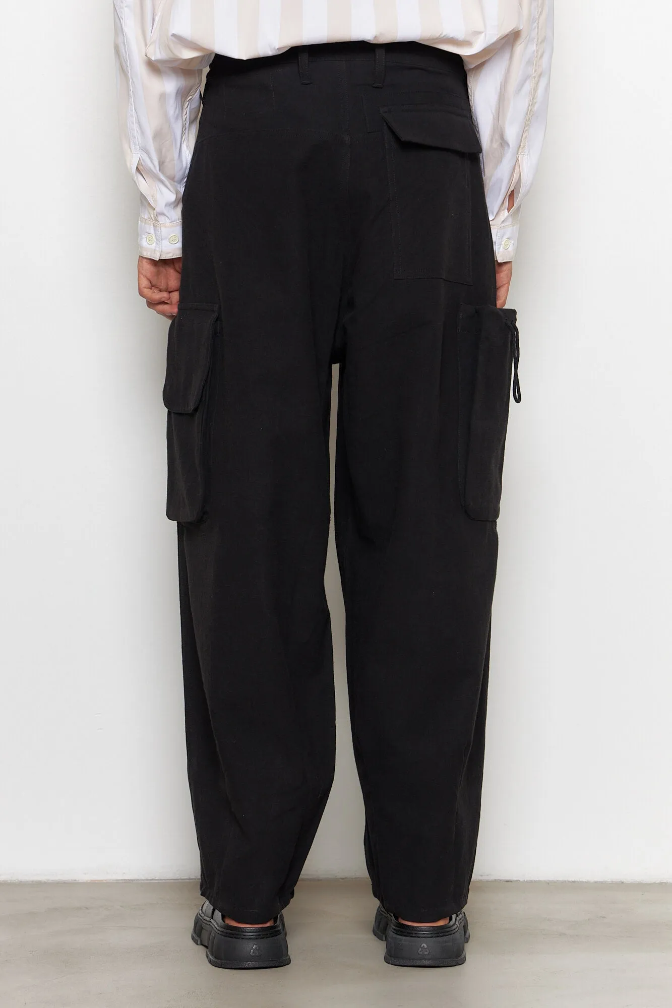 Forager Pants Black Slub