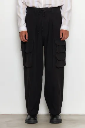 Forager Pants Black Slub