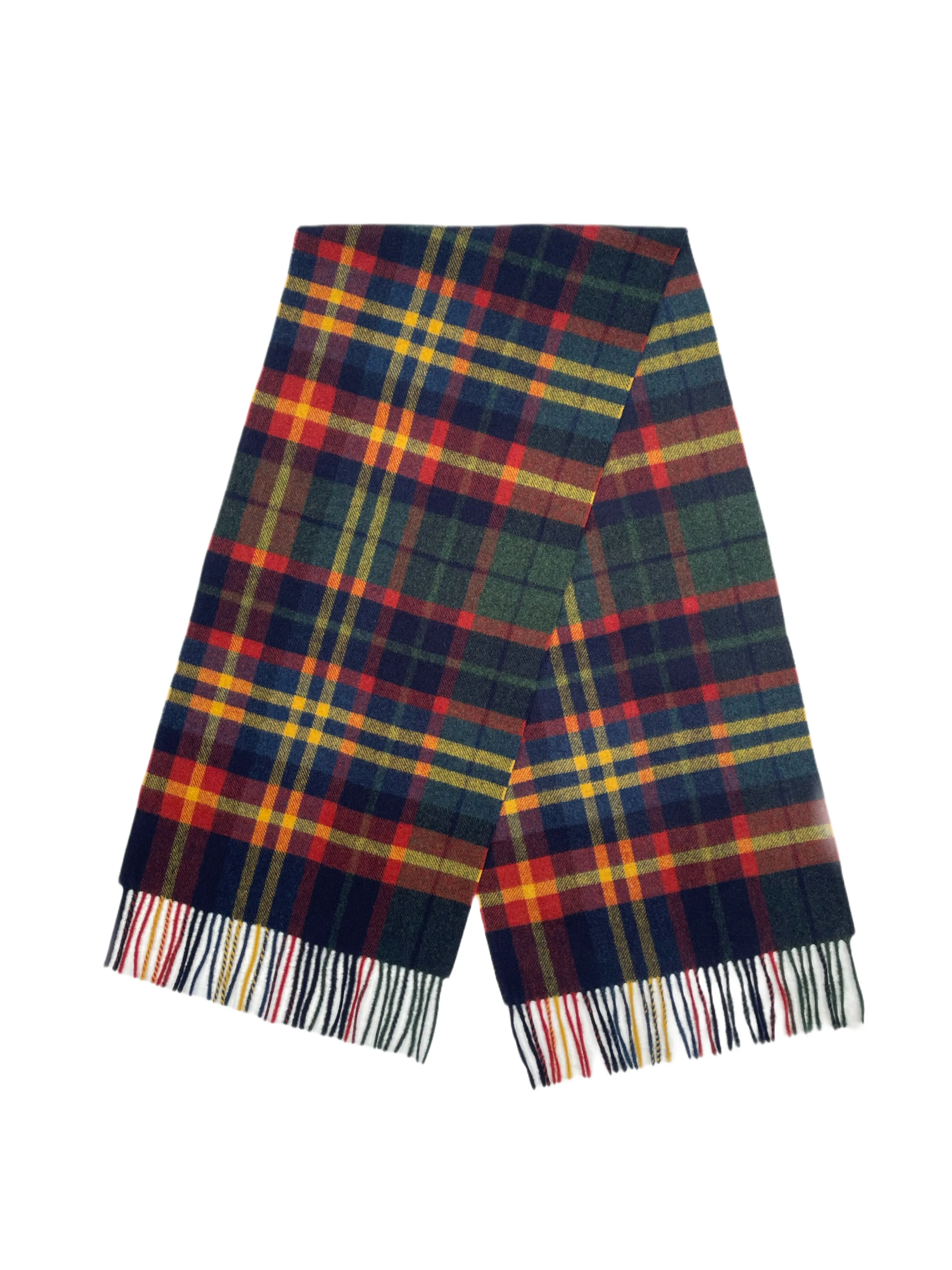 FRESH Multi Tartan Wool Scarf