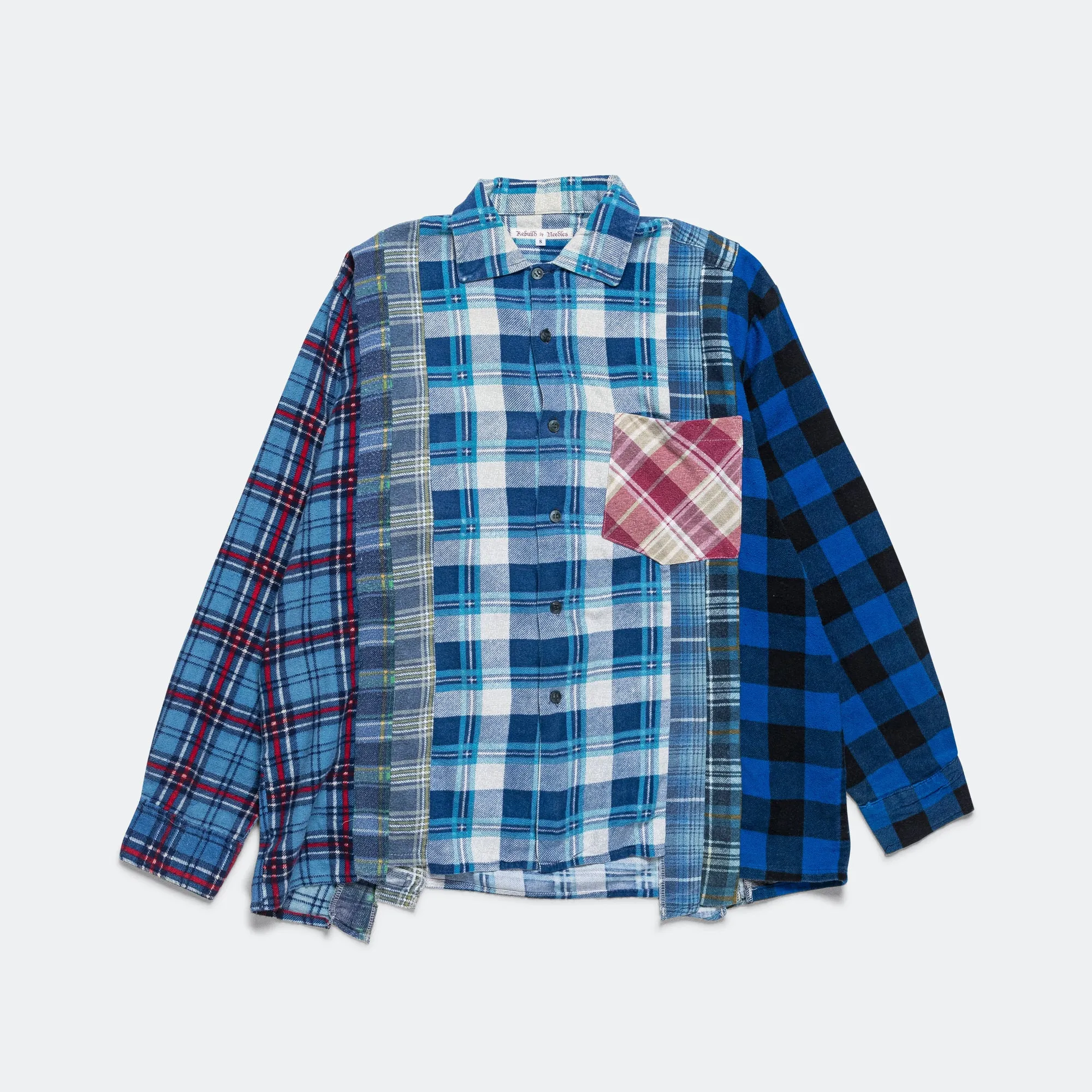 FW24 Rebuild Flannel 7 Cuts Shirt - Small #3