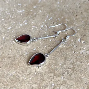 Garnet Earrings - Anika