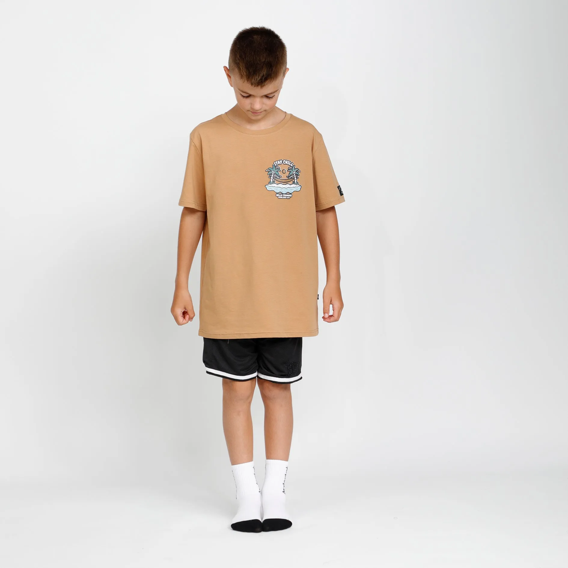 HS Stay Chill SS Tee - Brown