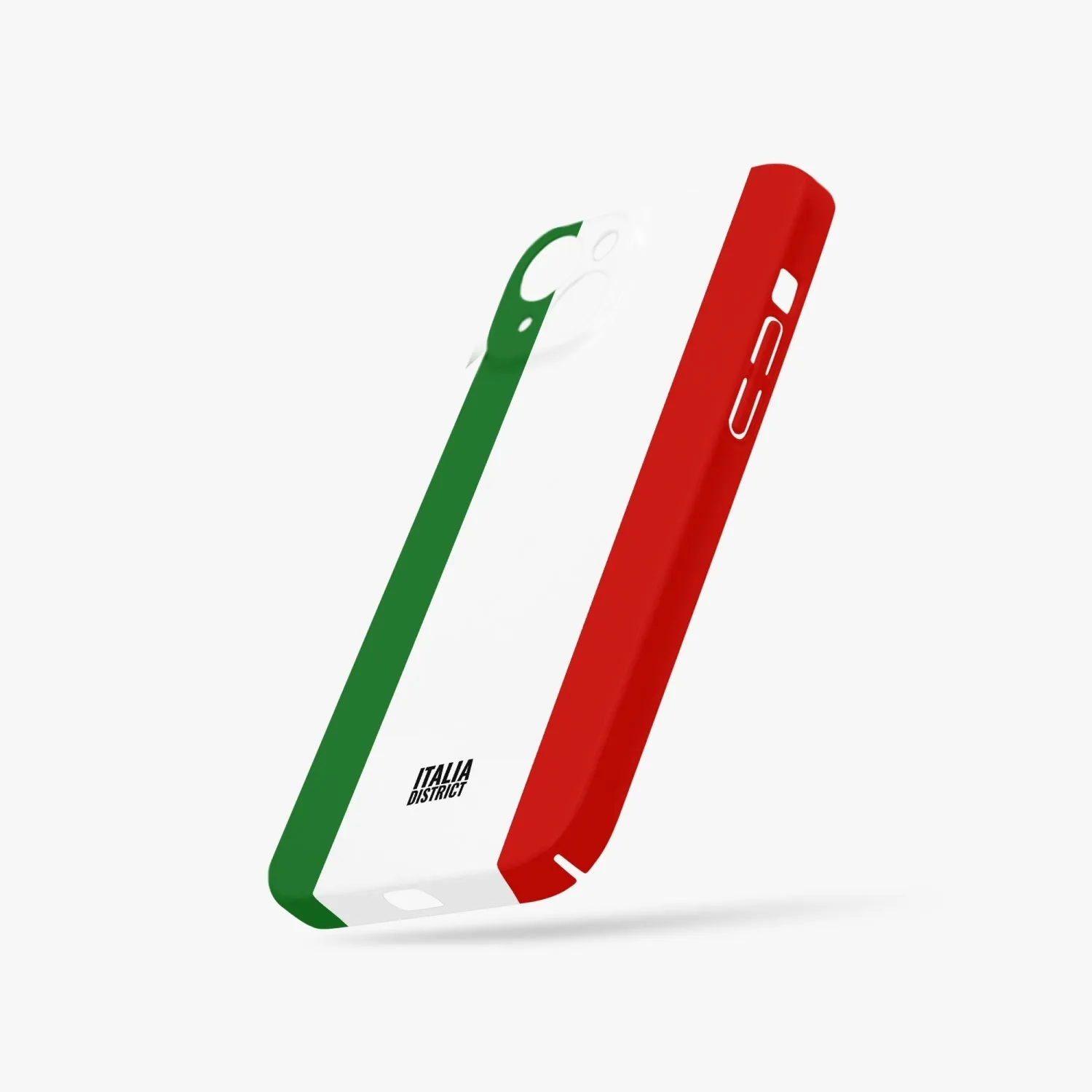 Italian Flag Phone Case iPhone 15 Plus Phone (Lens Protective)