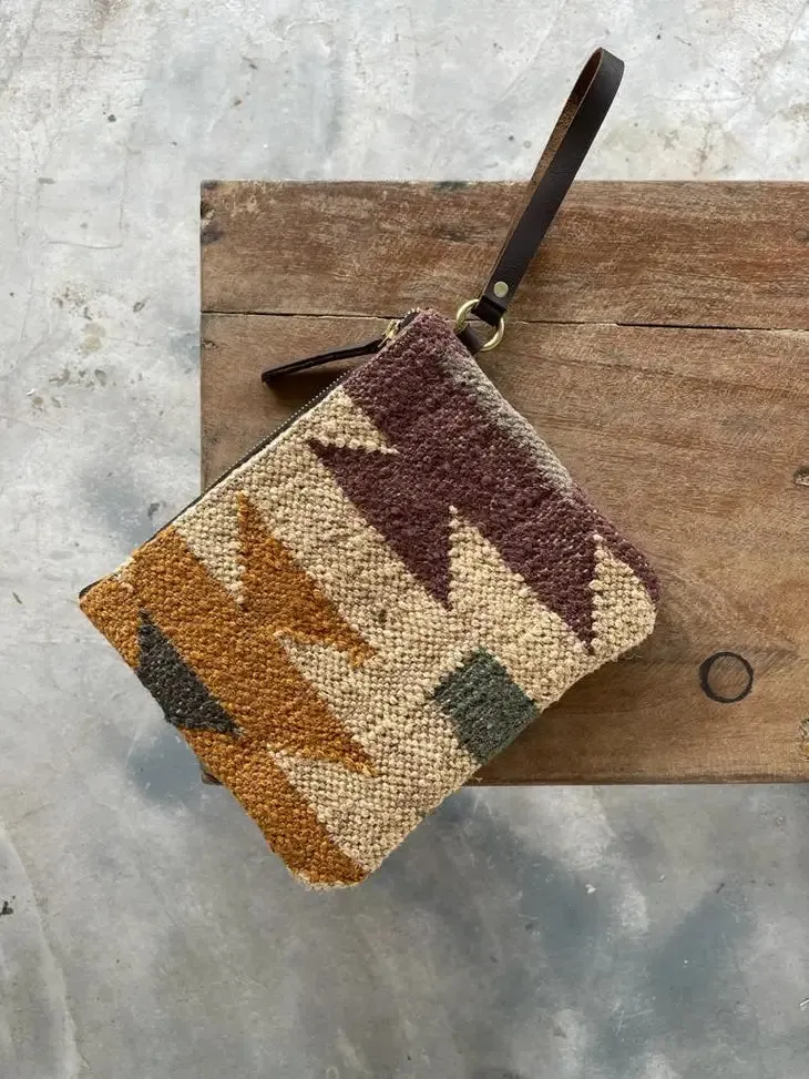 Kilim Clutch/Wristlet