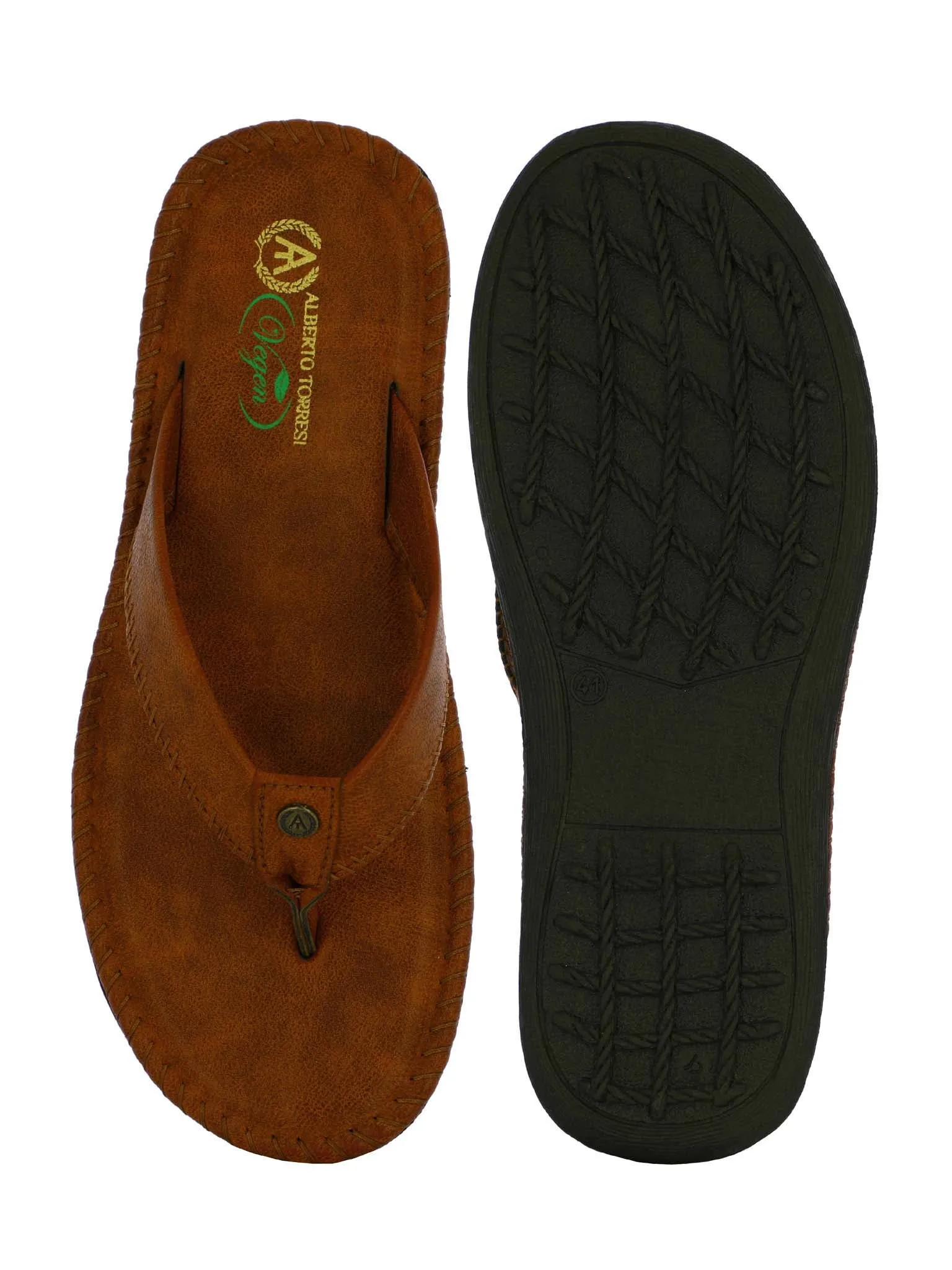 Loco Men's Tan Slipper