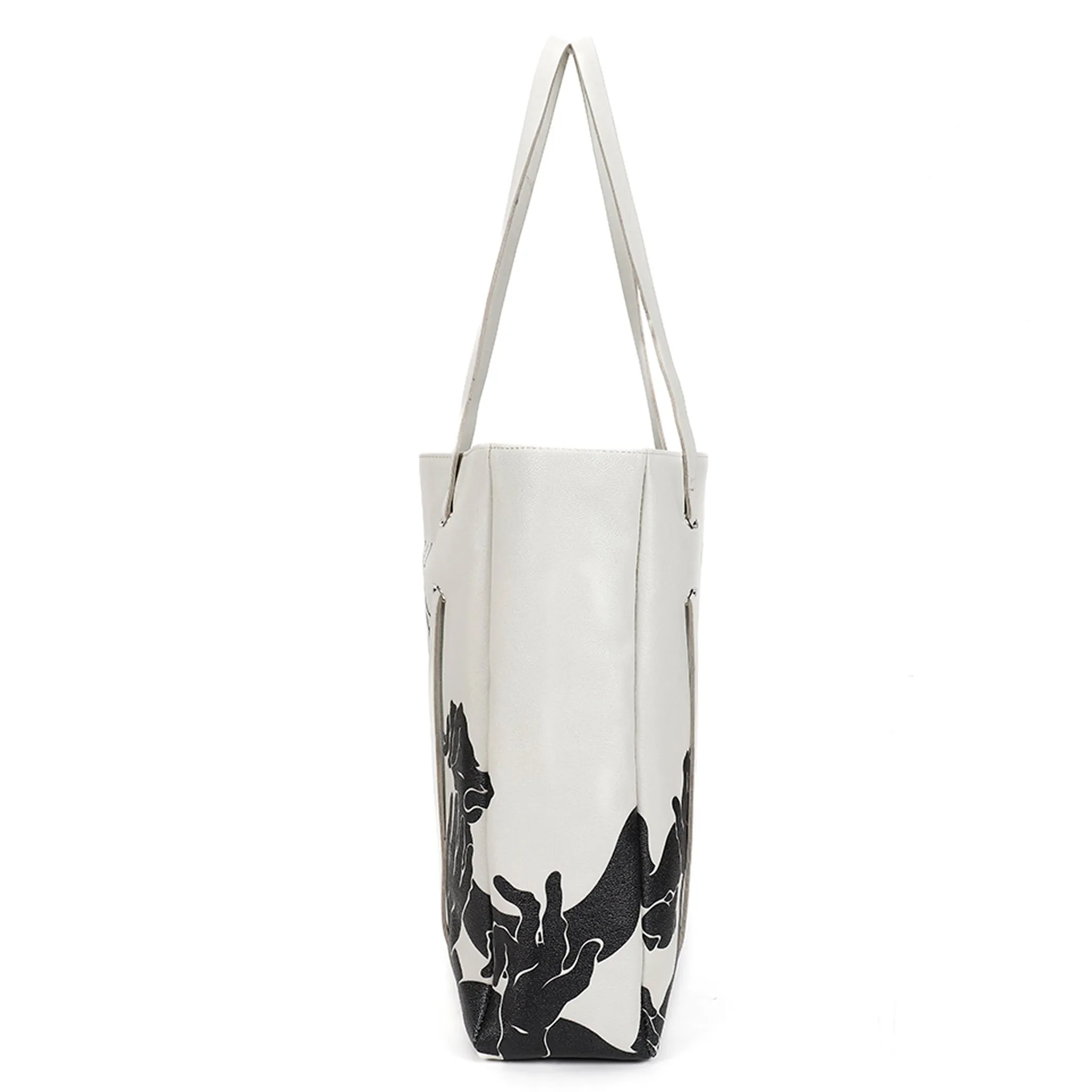 Nevermore Tote White