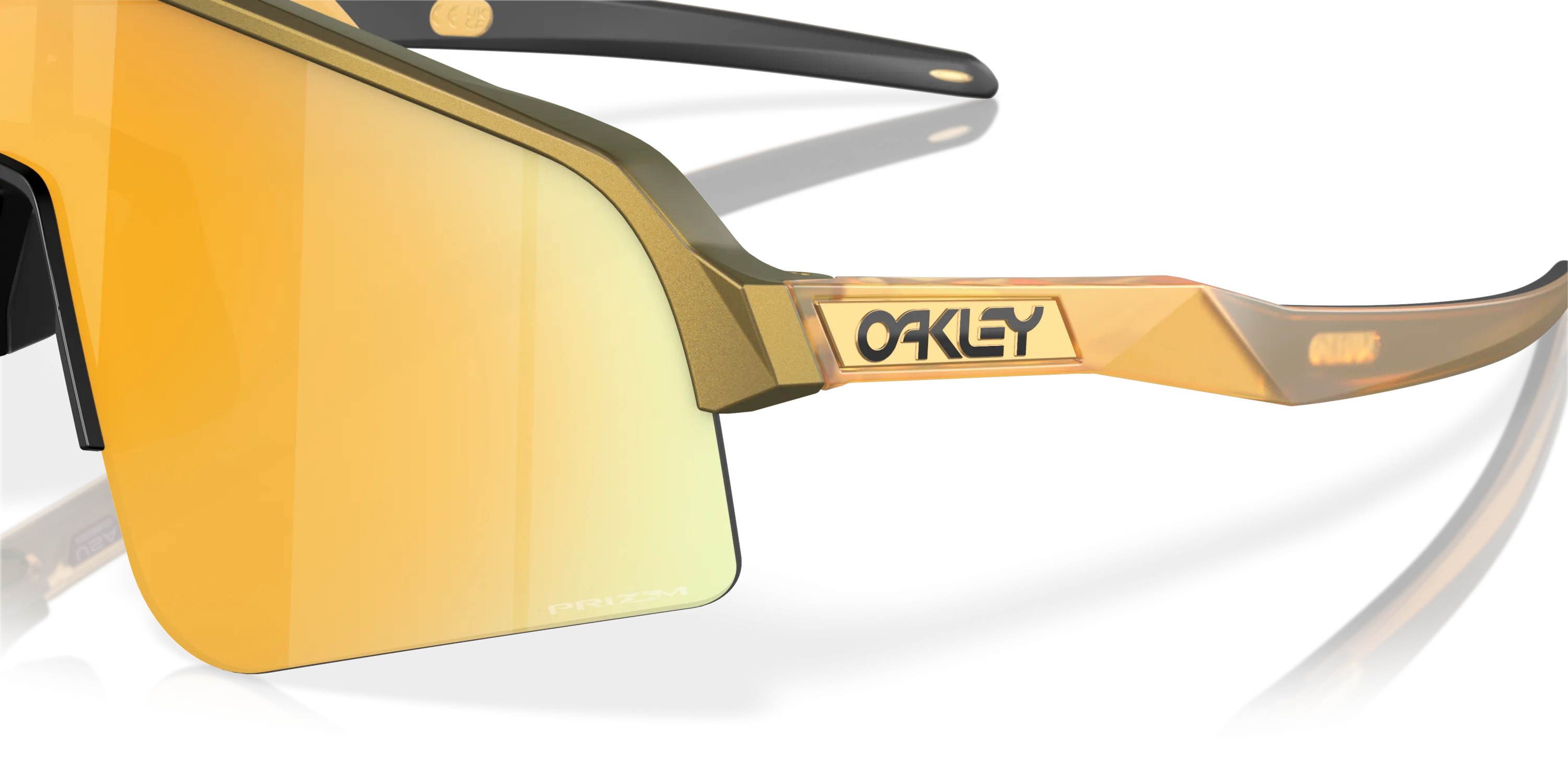 Oakley Sutro Prizm 24k Lenses - Brass Tax Frame