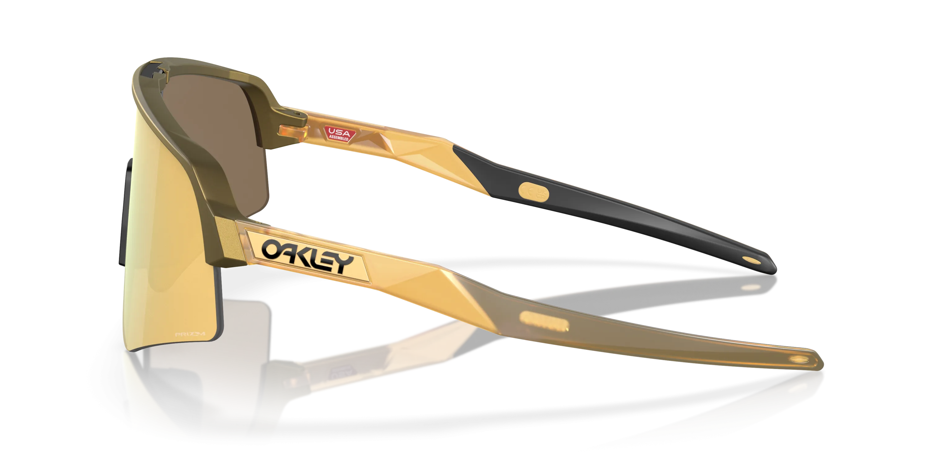 Oakley Sutro Prizm 24k Lenses - Brass Tax Frame