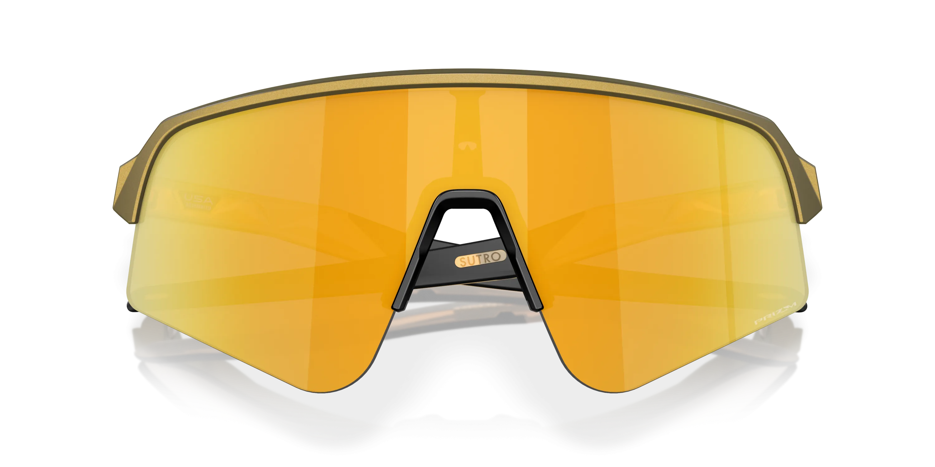 Oakley Sutro Prizm 24k Lenses - Brass Tax Frame