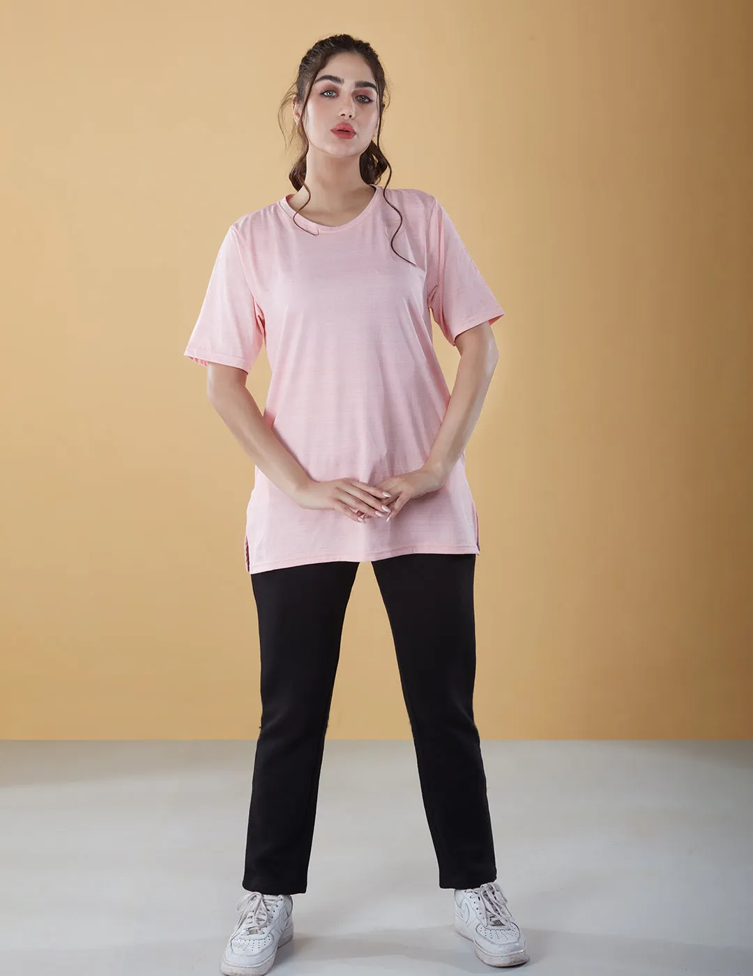 Oversized Long Tee For Women -Athleisure Wear (Combo of Three)