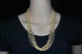 Pearls bunch necklace