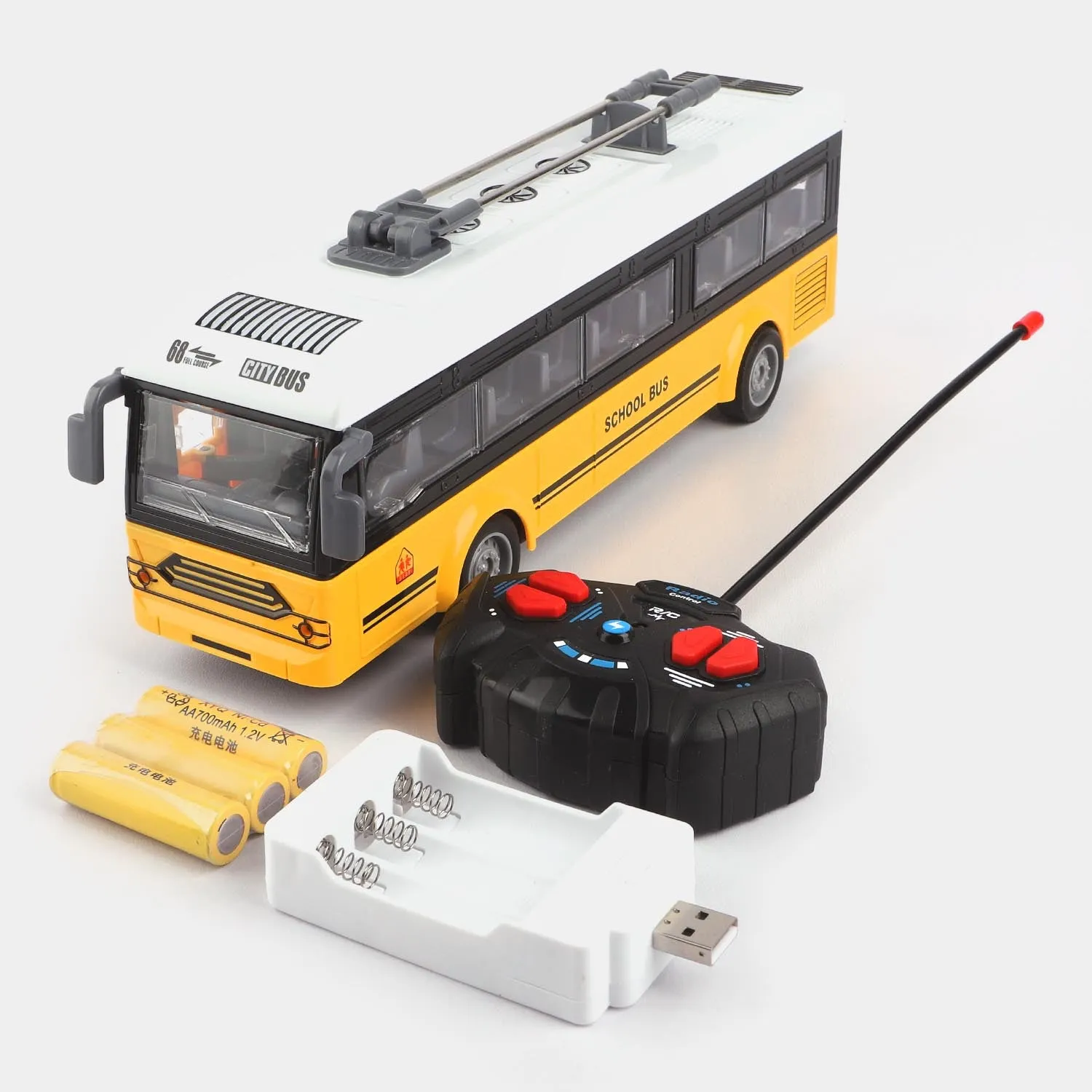 Remote Control Bus Toy For Kids