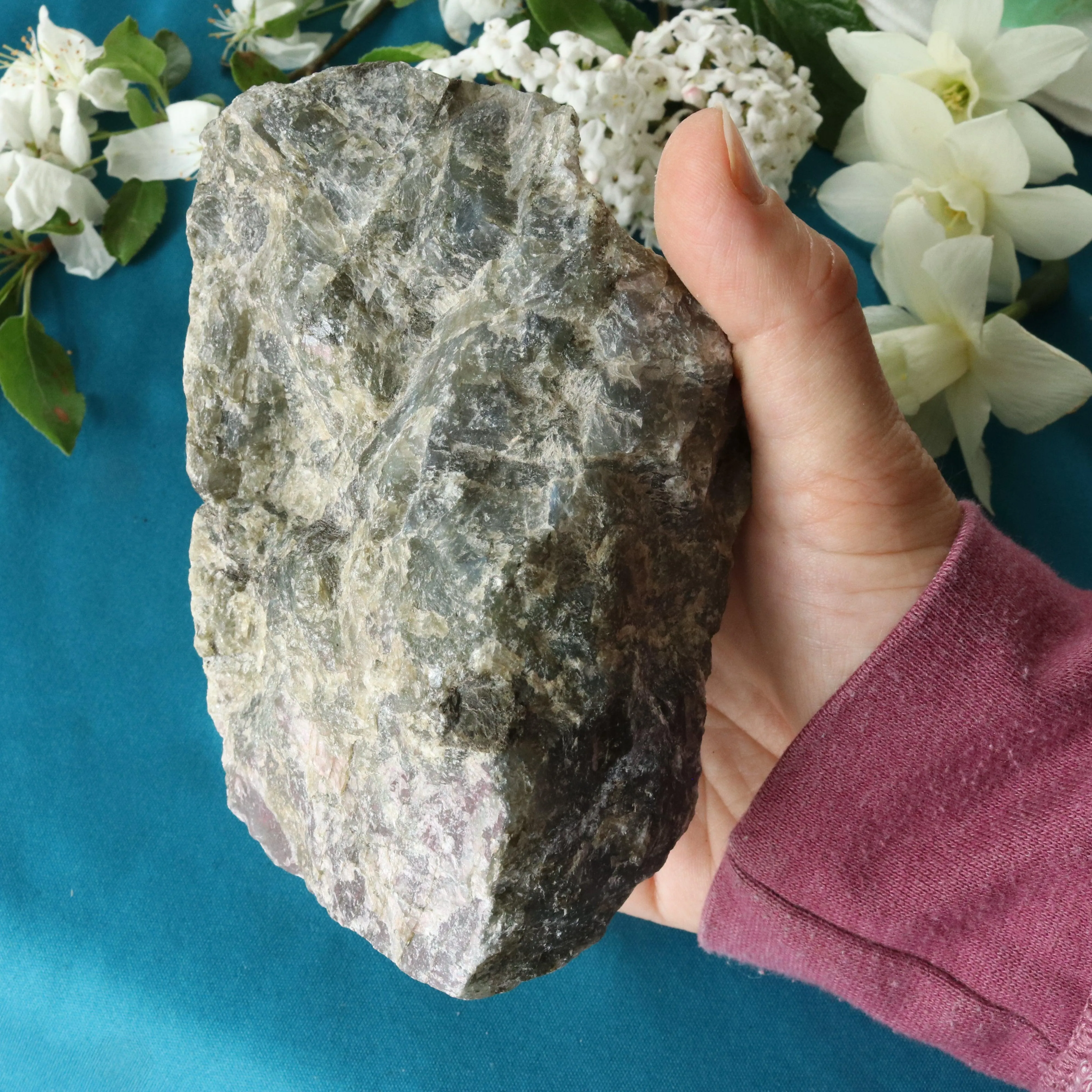 Rough Labradorite Specimen with Rainbow Flashes ~ Specimen #2