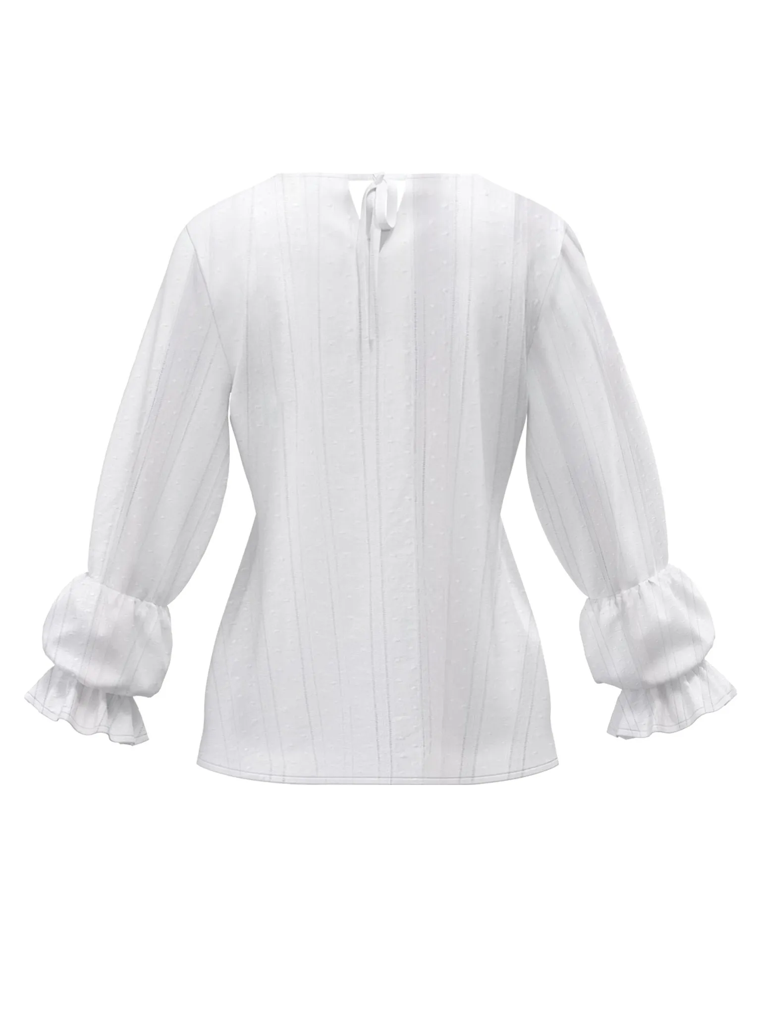 Sustainable Lena Top - Solid Blanc