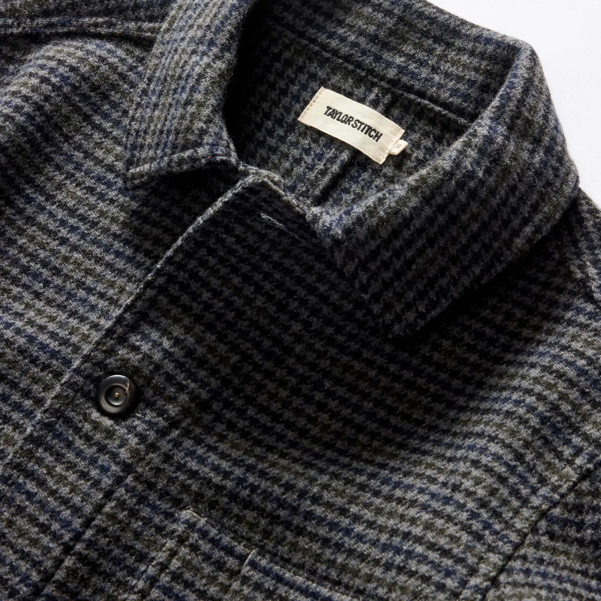 The Ojai Jacket in Ash Guncheck Wool