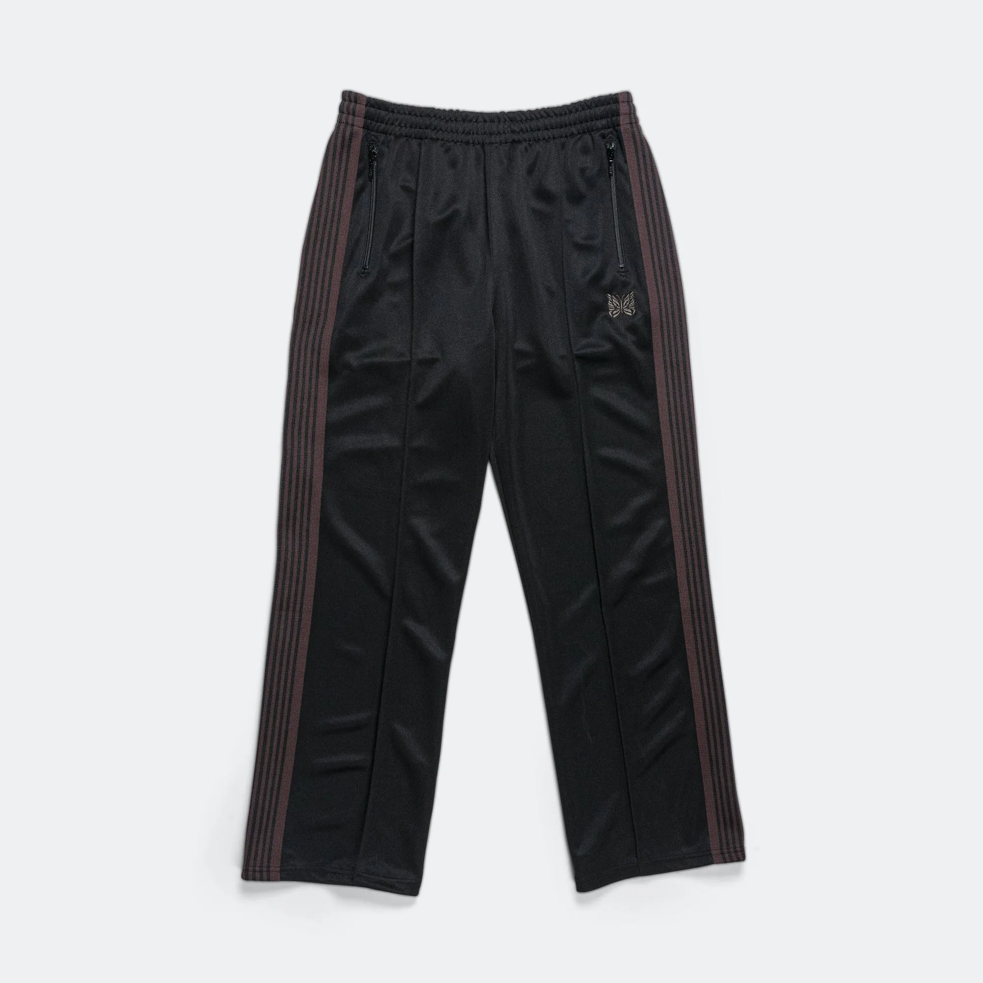 Track Pant - Black Poly Smooth