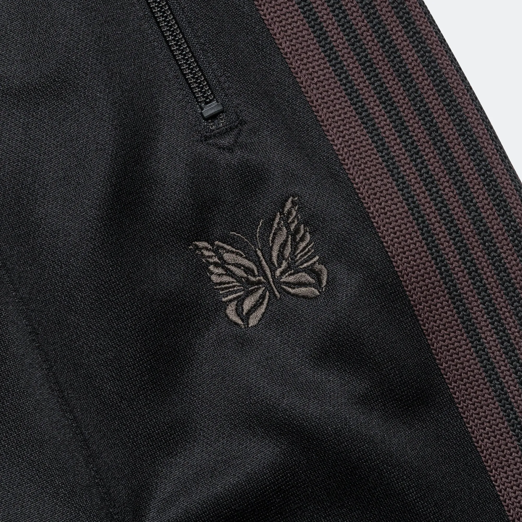 Track Pant - Black Poly Smooth