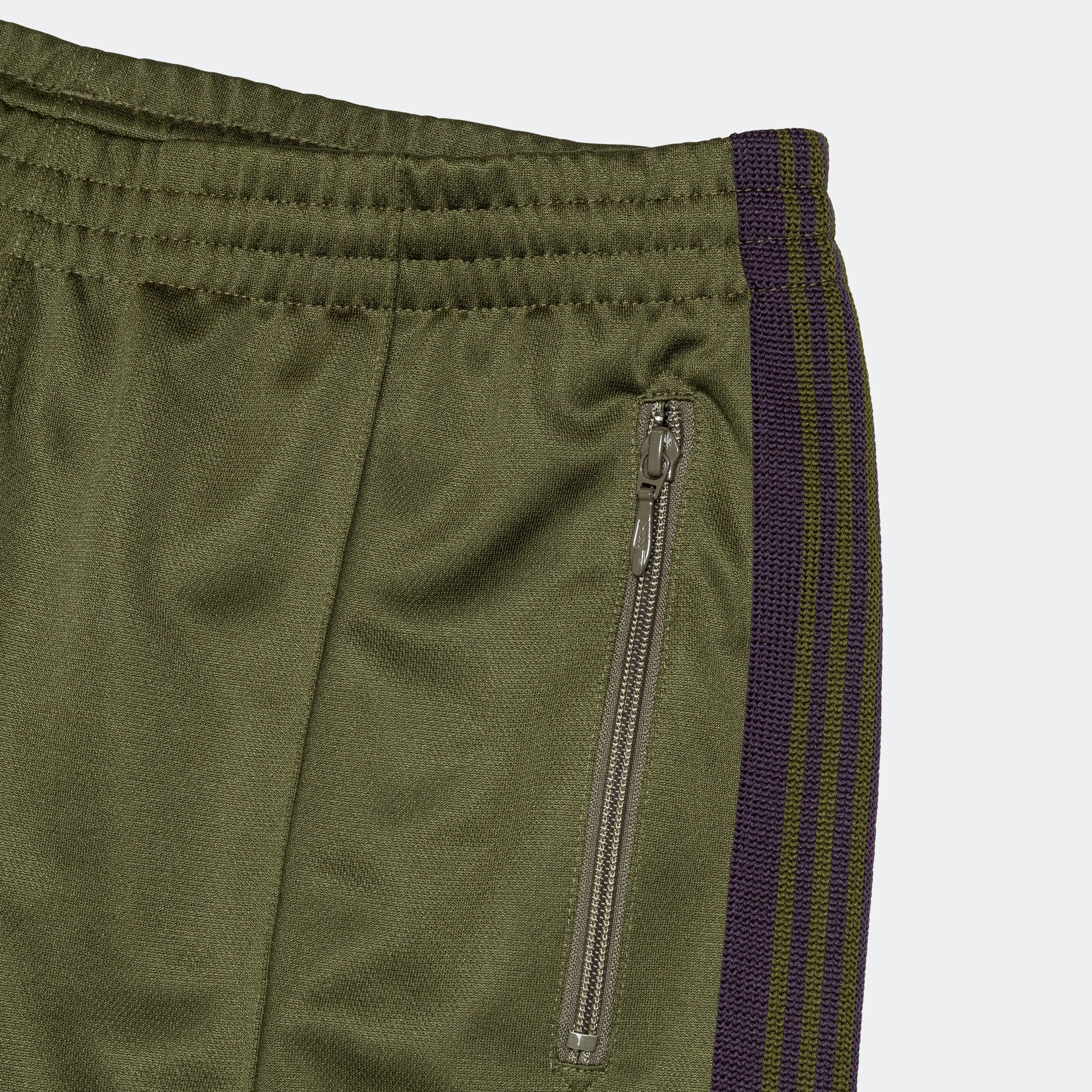 Track Pant - Olive Poly Smooth