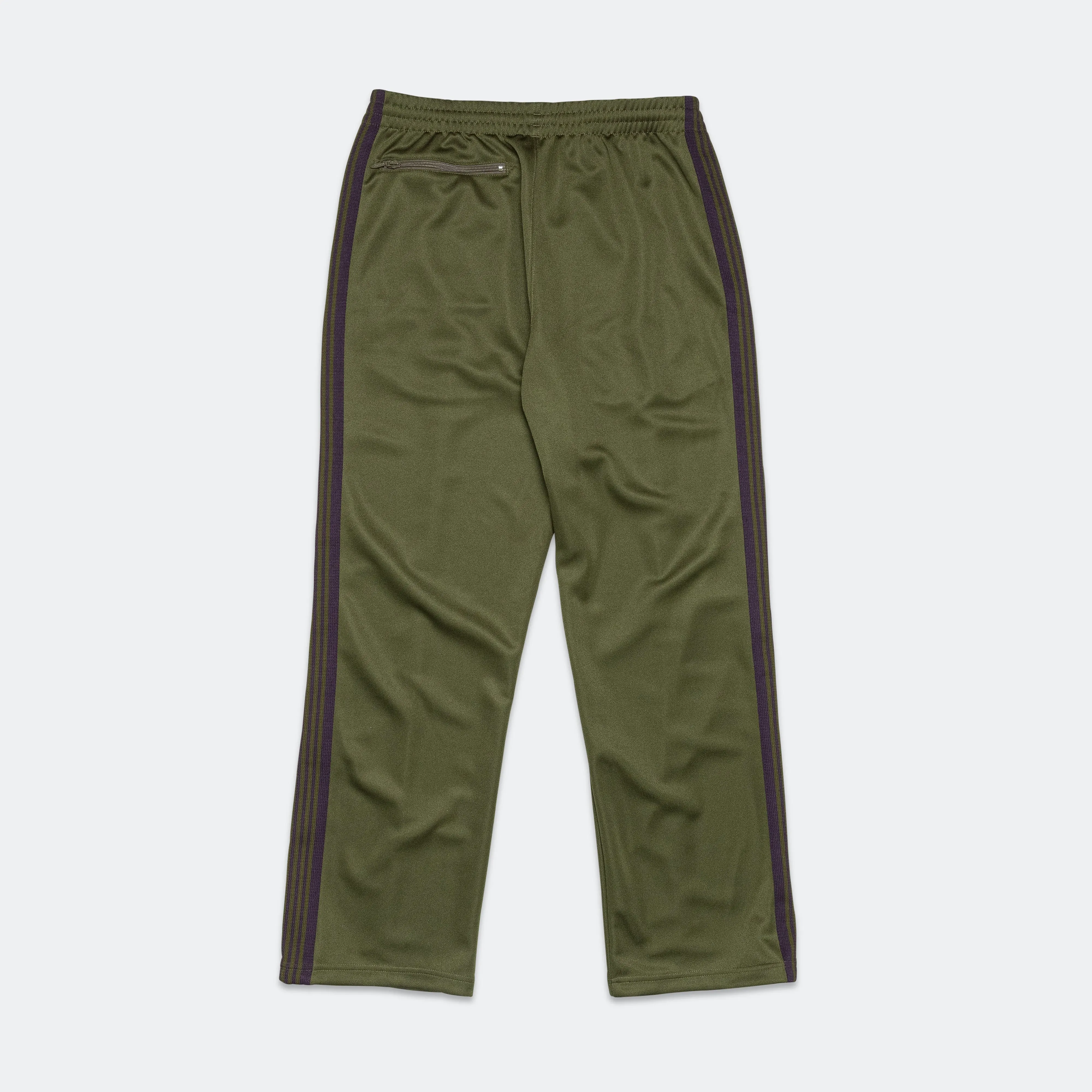 Track Pant - Olive Poly Smooth