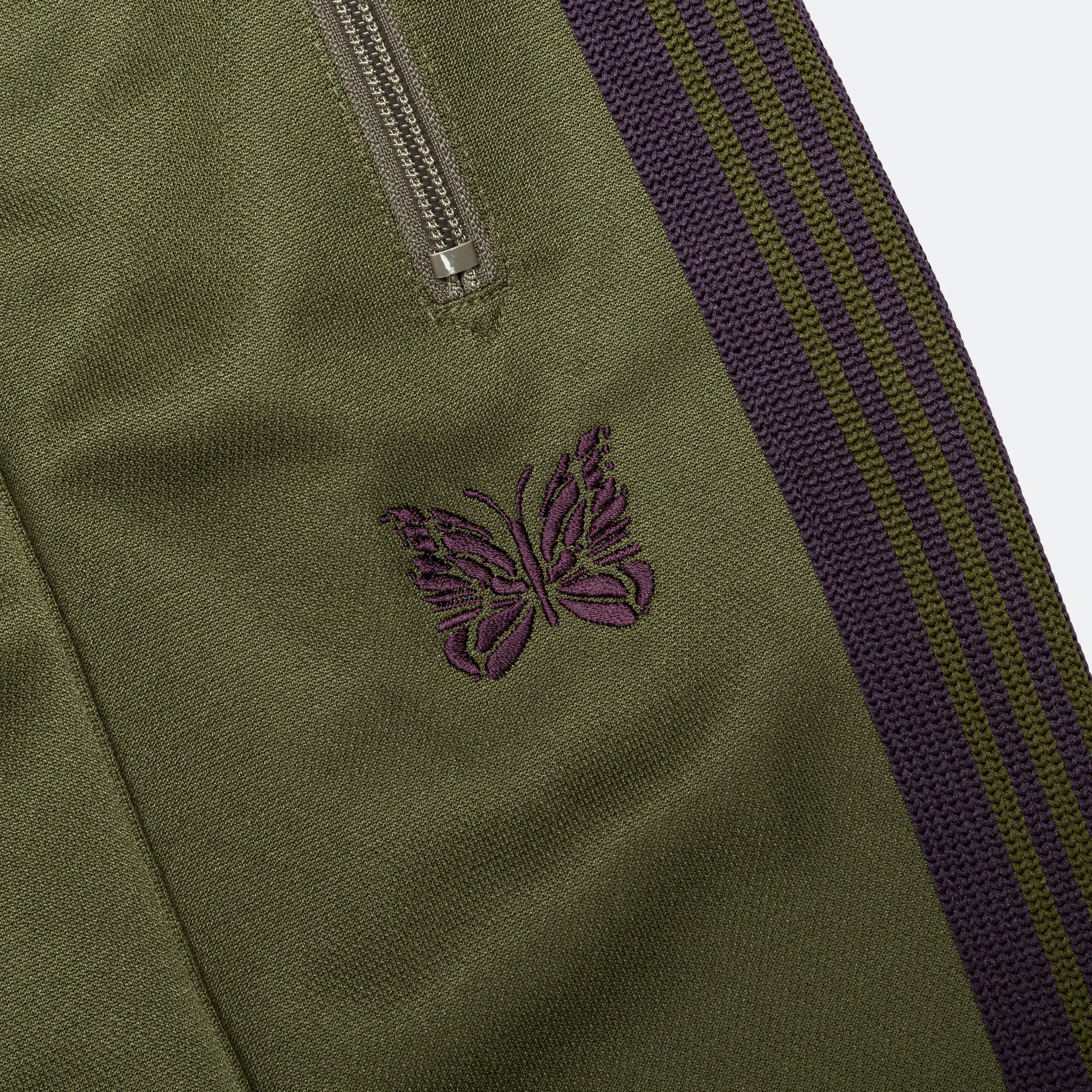 Track Pant - Olive Poly Smooth