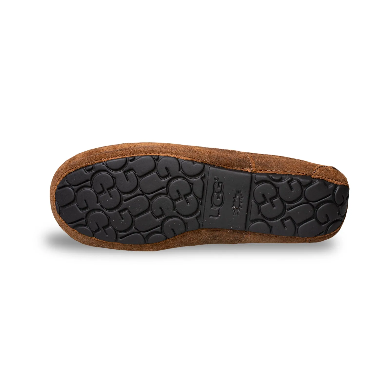 UGG Ascot Oiled Suede Chestnut Slippers - Men's