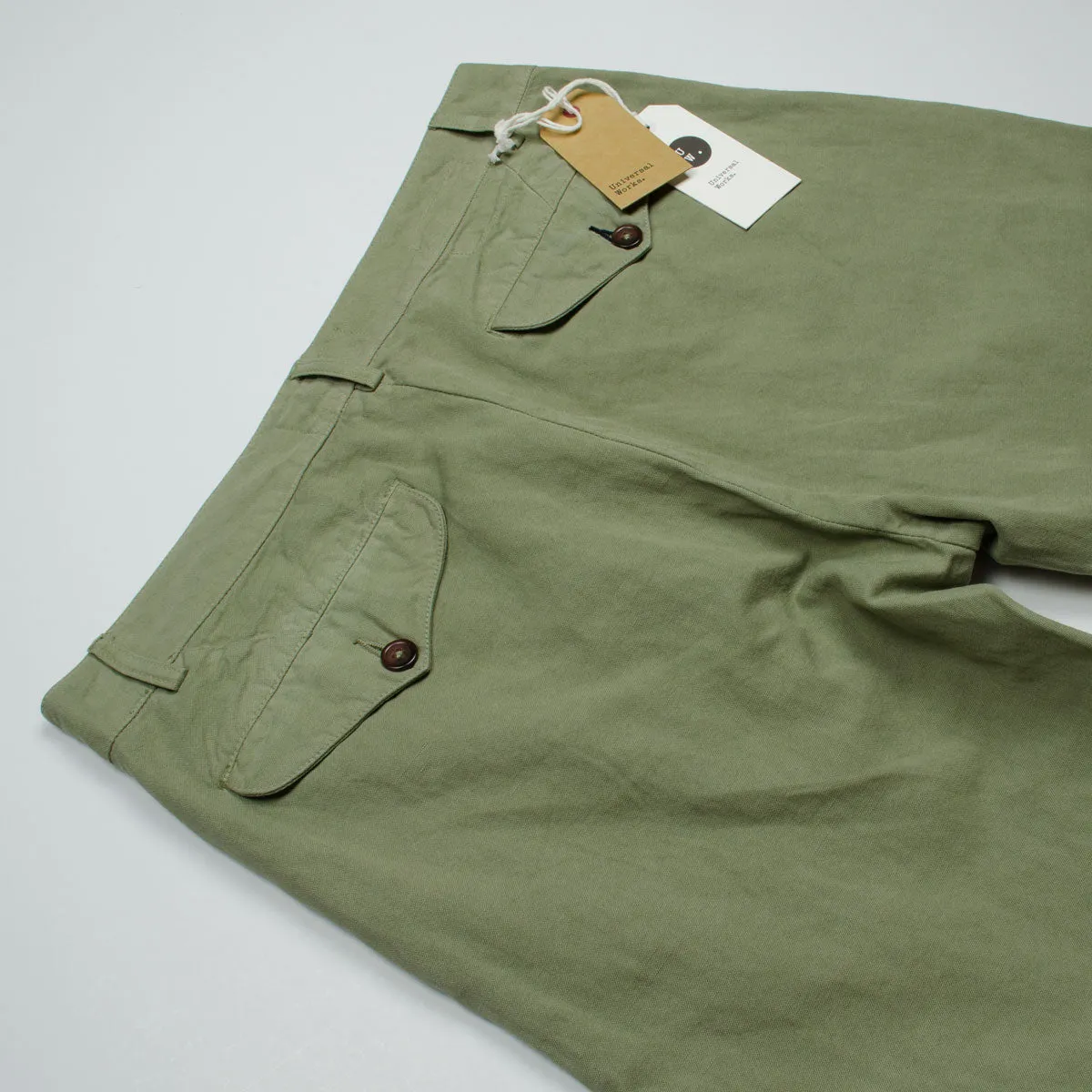 Universal Works - Aston Pant Linen Cotton - Elm