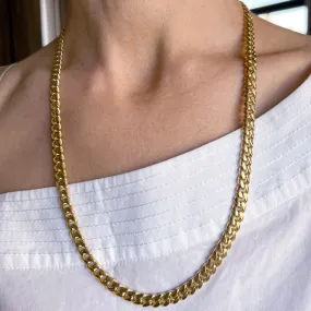 Vintage Curb Link Chain Necklace