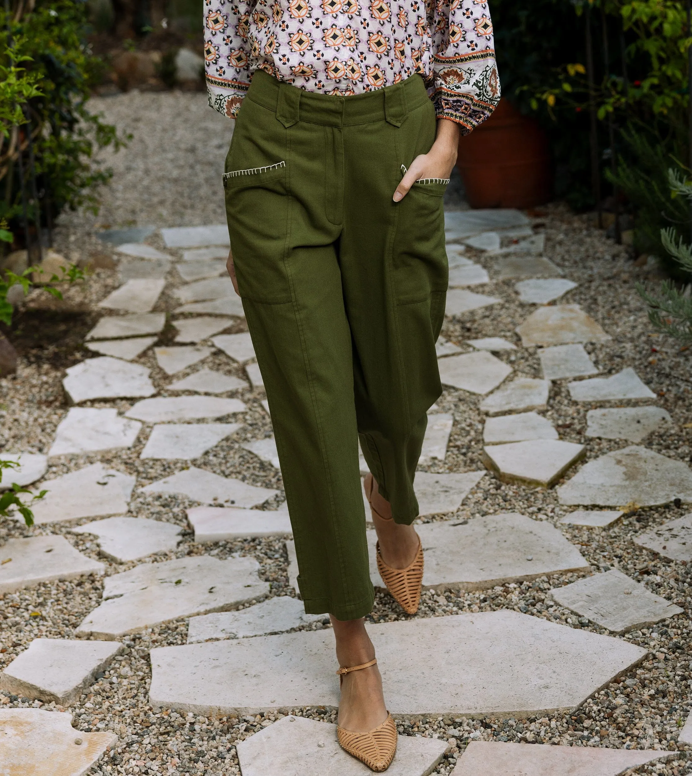 Wyatt Pant | Cyprus Green