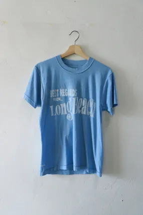 X Prism Powder Blue Postcard Tee 001